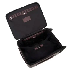 360 Borsa da cabina in pelle marrone al rum