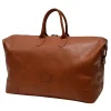 038 Borsa da viaggio marrone chiaro