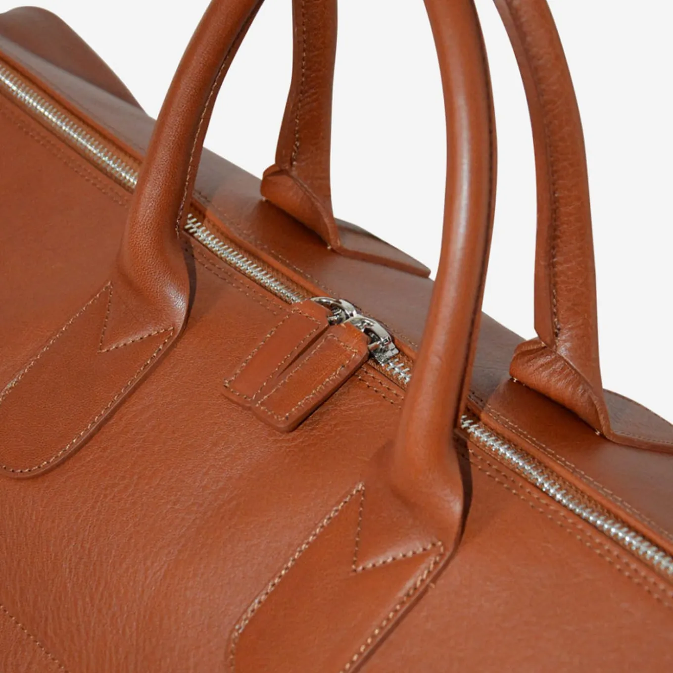 038 Borsa da viaggio marrone chiaro
