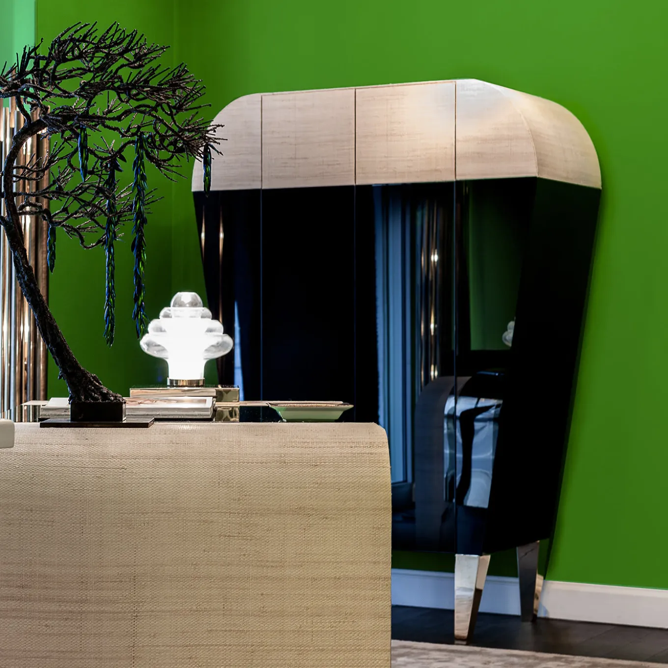 01.03 Collezione Armadio Bar Verde