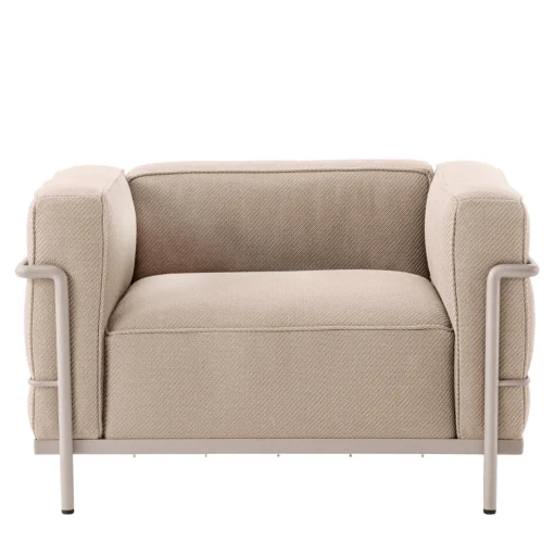3 Fauteuil Grand Confort Grand modèle Beige Poltrona da esterno