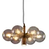 4009 Lampadario a 7 luci anticato