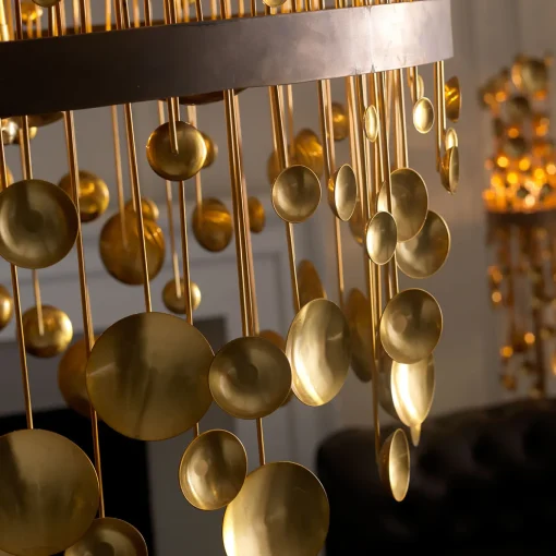 7246 Lampadario in ottone