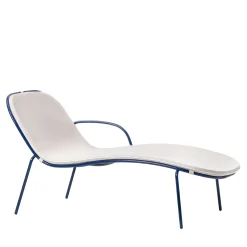 0087 Lettino Sunshine Blue&White di Giacomo Cattani