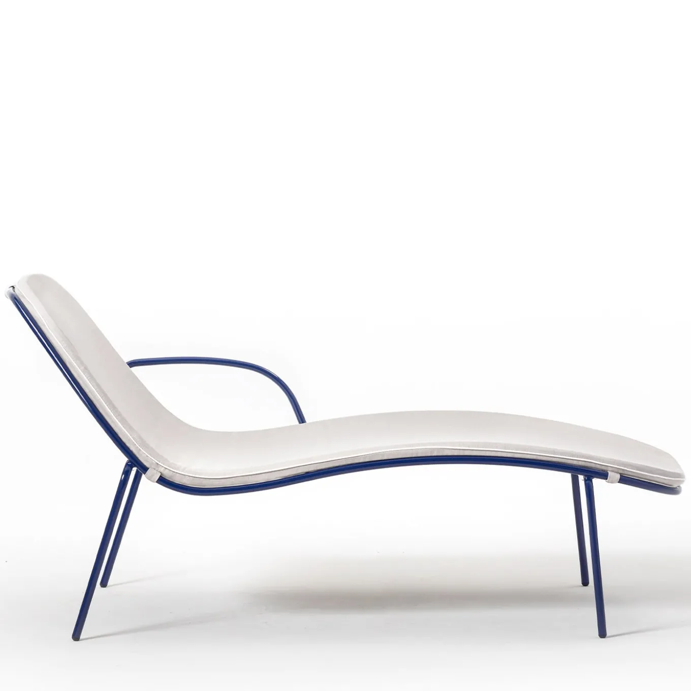 0087 Lettino Sunshine Blue&White di Giacomo Cattani