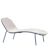 0086 Lettino Sunshine Blue&White di Giacomo Cattani