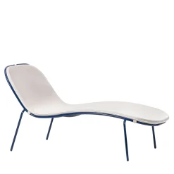 0086 Lettino Sunshine Blue&White di Giacomo Cattani