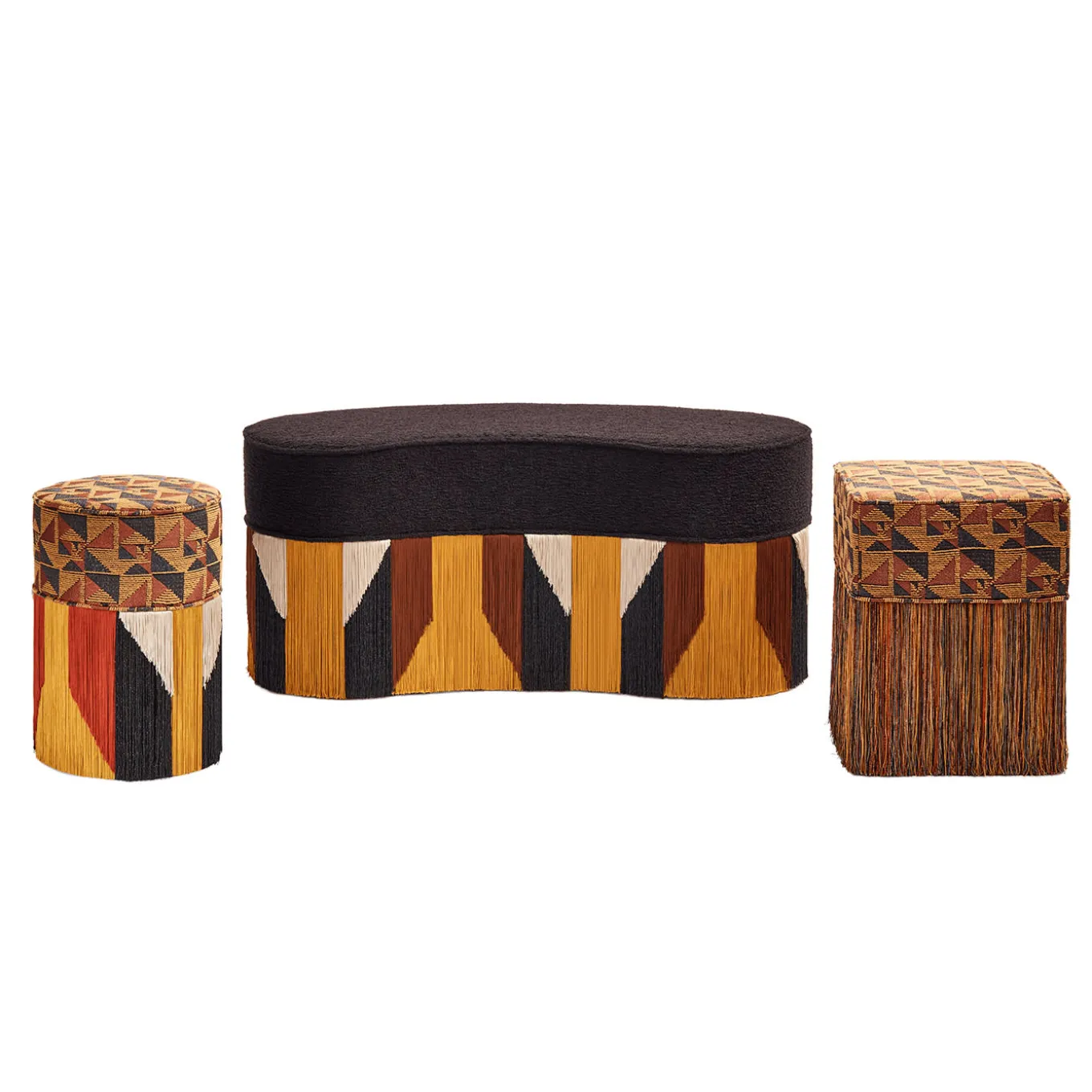 30 Pouf Eli Tribe di Lorenza Bozzoli