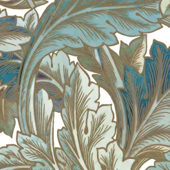 Acanthus Golden Blue Rivestimento In Gres Porcellanato Smaltato