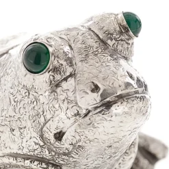 Accendino in argento sterling The Frog