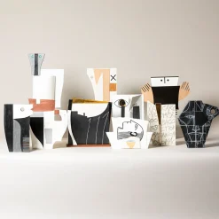AGAMENNONE Vaso Decorativo di Mimmo Paladino
