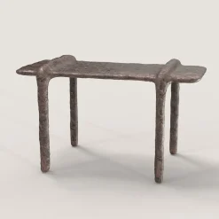 Ala V1 Sgabello in bronzo