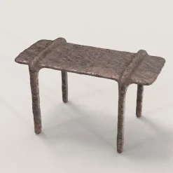 Ala V1 Sgabello in bronzo