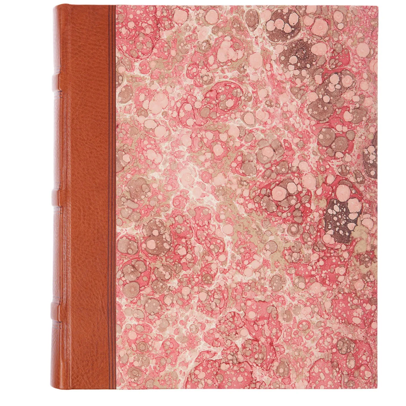 Album fotografico in pelle Rosa