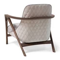 Alya Poltrona Lounge in Pelle Nabuk