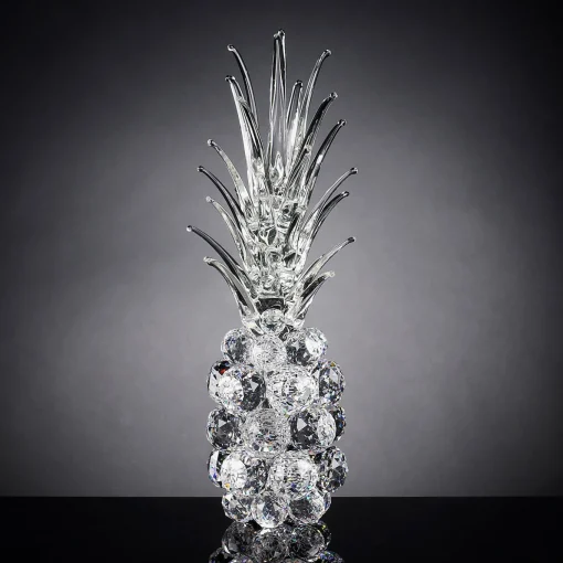 Ananas medio di cristallo