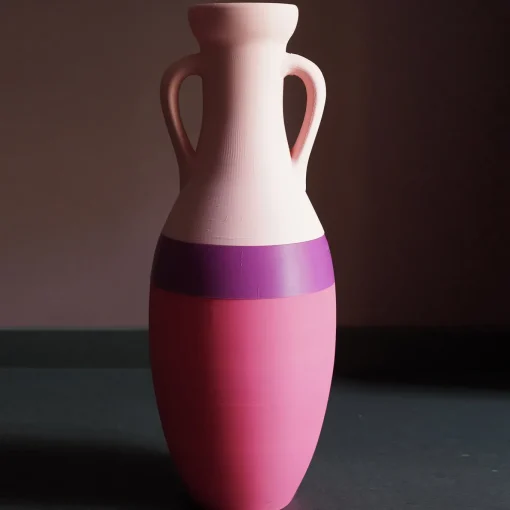 Anfora Giuio Cesare XL Fucsia Viola e Rosa