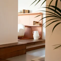 Annaffiatoio Bianco Latte 06 in ceramica bianca