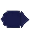 Antico lino Cina blu Placesetting