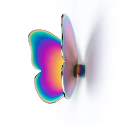 Appendiabiti Singolo Butterfly In Acciaio di Richard Hutten