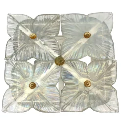 Applique con fiori di Murano