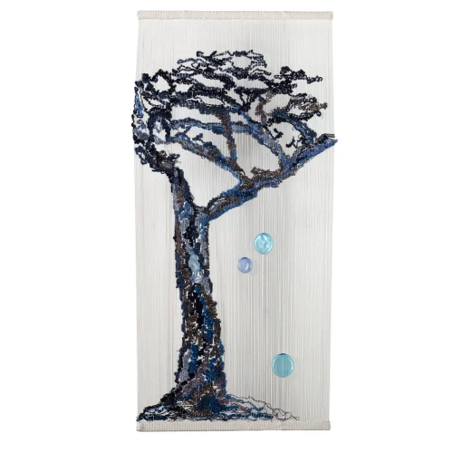 Arazzo Albero Blu Dei Desideri