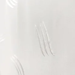 Arazzo bianco ricamato Trazos II #1