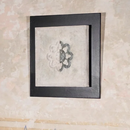 Arazzo Fiorentino su pannello