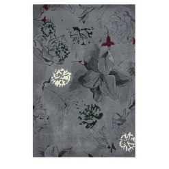 Arazzo grigio Flower Power 2