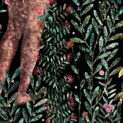 Arazzo in velluto Florae Incantata Lemon Tree