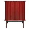 Armadio a 2 ante in MDF Curl Fire Red
