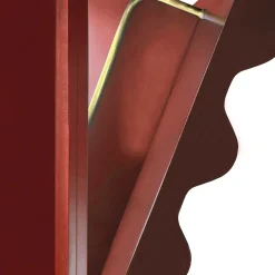 Armadio a 2 ante in MDF Curl Fire Red