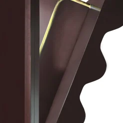 Armadio a 2 ante in MDF rosso vino Curl