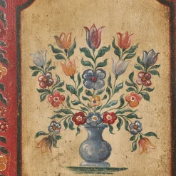 Armadio barocco tirolese policromo del '700 Tirolesi