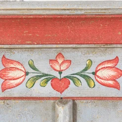 Armadio floreale barocco italiano del '600 Tirolesi