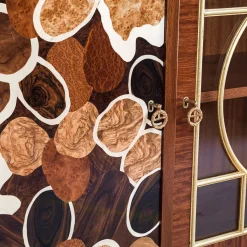 Armadio in mogano e legno Bunga