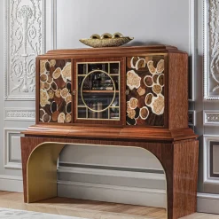 Armadio in mogano e legno Bunga