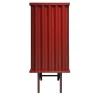 Armadio MDF rosso fuoco Curl