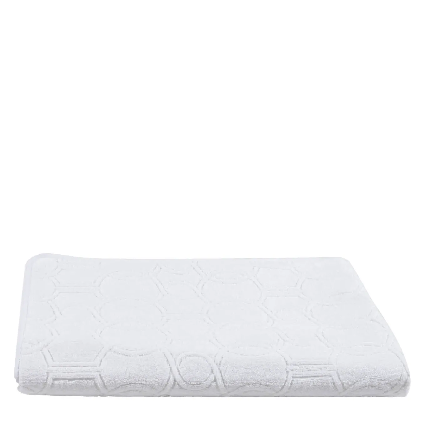 Asciugamano da bagno Shangri-La Jacquard bianco