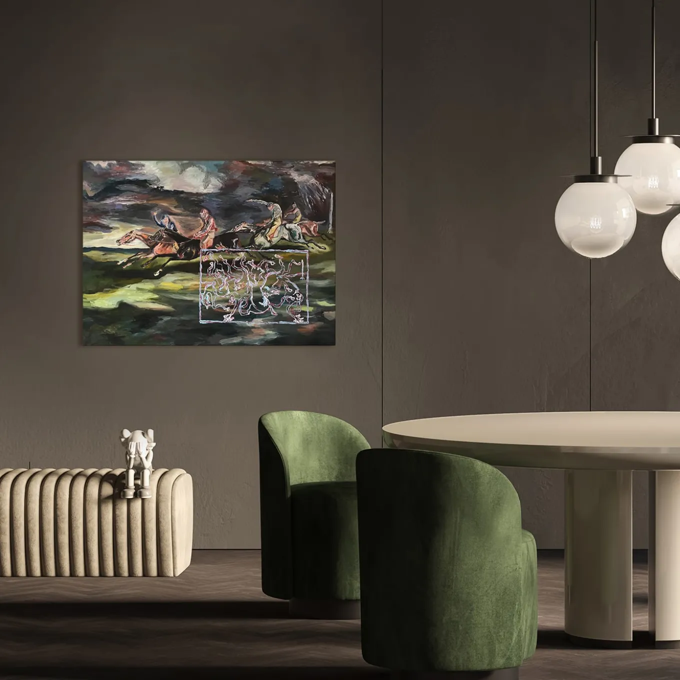 Autoritratto Pittura a smalto