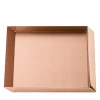 Axonometry Vassoio quadrato piccolo in rame di Elisa Giovannoni