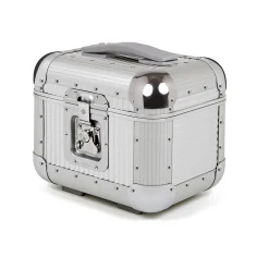 Bank S Vanity Case Argento chiaro di luna