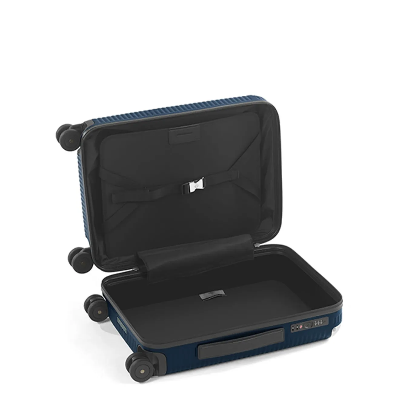 Bank Zip Deluxe Spinner 55 Bagaglio medio Blu