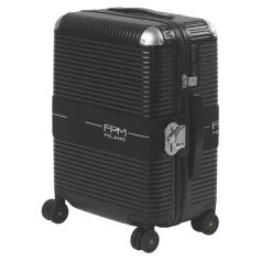 Bank Zip Deluxe Spinner 55 Bagaglio medio Nero