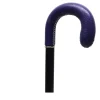 Bastone da passeggio con impugnatura curva viola
