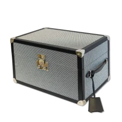 Baule piccolo Optical Nero Notte