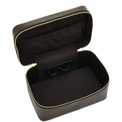 Beauty Case Grande in Pelle Nera