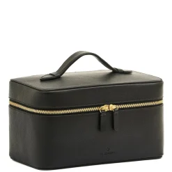 Beauty Case Grande in Pelle Nera