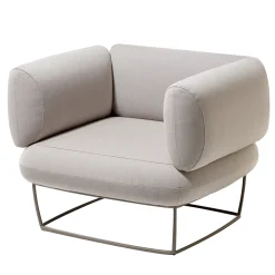 Bernard Poltroncina grigio chiaro