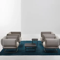 Bernard Poltroncina grigio chiaro